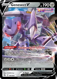 Pokémon-Karte Genesect V 185/264