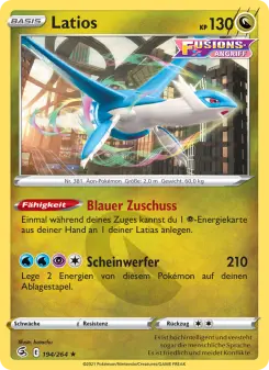 Pokémon-Karte Latios 194/264