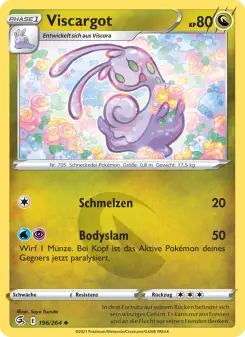 Pokémon-Karte Viscargot 196/264
