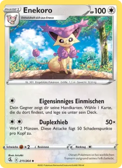 Pokémon-Karte Enekoro 211/264