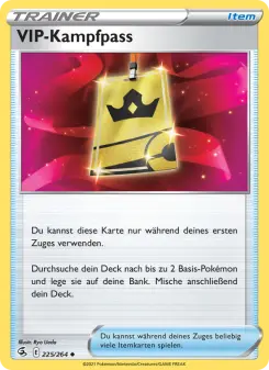 Pokémon-Karte VIP-Kampfpass 225/264