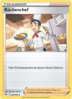Pokémon-Karte Küchenchef 228/264