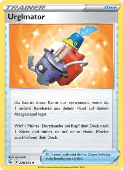 Pokémon-Karte Urglmator 229/264
