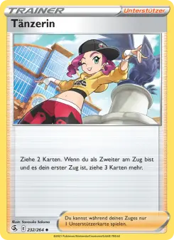 Pokémon-Karte Tänzerin 232/264