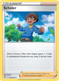 Pokémon-Karte Schüler 238/264