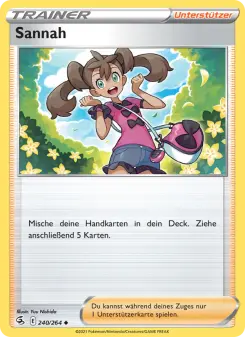 Pokémon-Karte Sannah 240/264