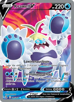 Pokémon-Karte Krawell V 248/264