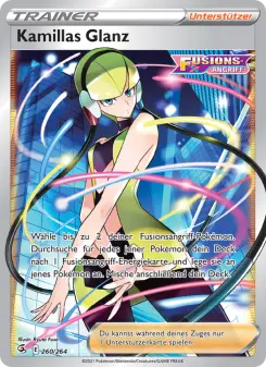 Pokémon-Karte Kamillas Glanz 260/264