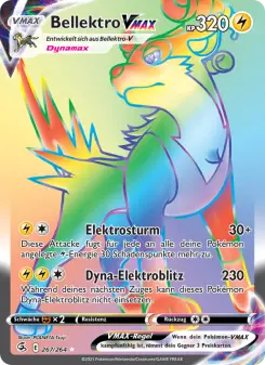 Pokémon-Karte Bellektro VMAX 267/264