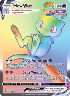 Pokémon-Karte Mew VMAX 268/264