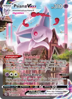 Pokémon-Karte Psiana VMAX 270/264