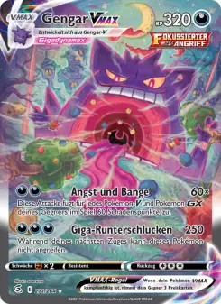 Pokémon-Karte Gengar VMAX 271/264