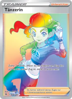 Pokémon-Karte Tänzerin 274/264