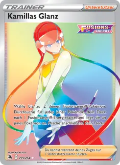 Pokémon-Karte Kamillas Glanz 275/264