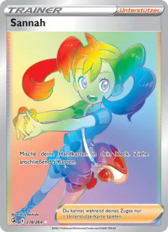 Pokémon-Karte Sannah 278/264