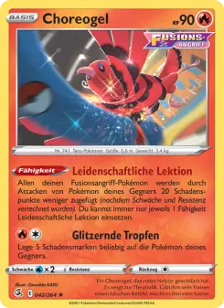 Pokémon-Karte Choreogel 042/264