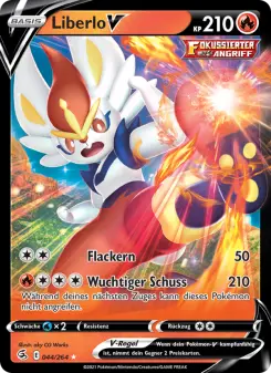 Pokémon-Karte Liberlo V 044/264
