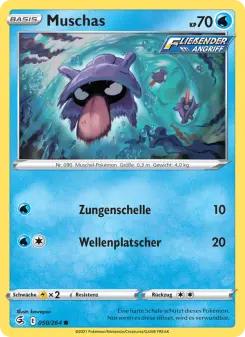 Pokémon-Karte Muschas 050/264