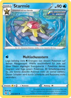Pokémon-Karte Starmie 053/264