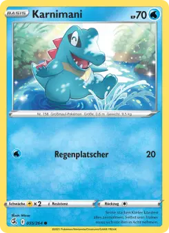 Pokémon-Karte Karnimani 055/264
