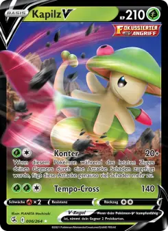 Pokémon-Karte Kapilz V 006/264