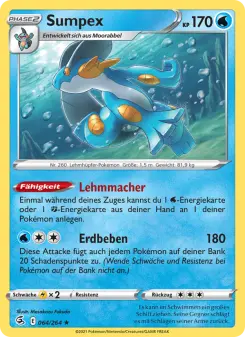 Pokémon-Karte Sumpex 064/264