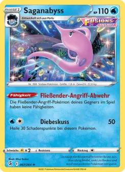 Pokémon-Karte Saganabyss 067/264