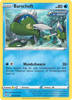 Pokémon-Karte Barschuft 070/264