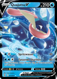 Pokémon-Karte Quajutsu V 073/264