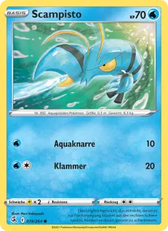 Pokémon-Karte Scampisto 074/264