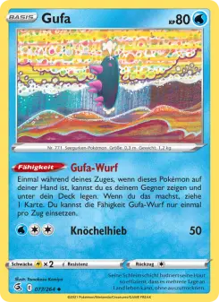 Pokémon-Karte Gufa 077/264