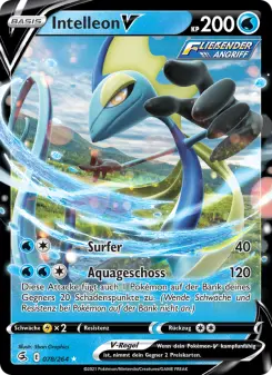 Pokémon-Karte Intelleon V 078/264