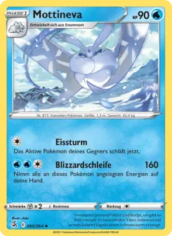 Pokémon-Karte Mottineva 085/264