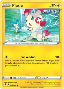 Pokémon-Karte Plusle 089/264