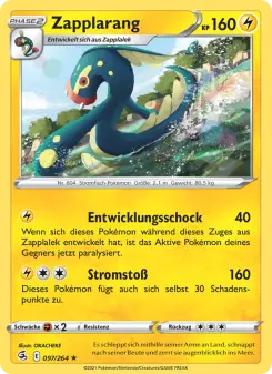 Pokémon-Karte Zapplarang 097/264