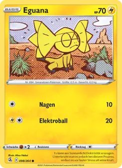 Pokémon-Karte Eguana 098/264