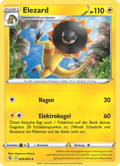 Pokémon-Karte Elezard 099/264