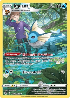 Pokémon-Karte Aquana TG02