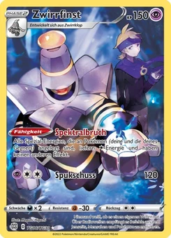 Pokémon-Karte Zwirrfinst TG06