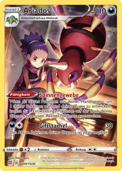 Pokémon-Karte Ariados TG09