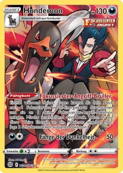 Pokémon-Karte Hundemon TG10
