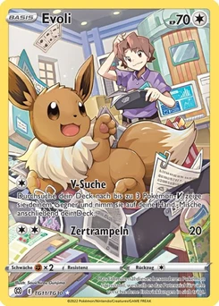 Pokémon-Karte Evoli TG11