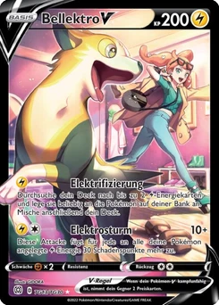 Pokémon-Karte Bellektro V TG13