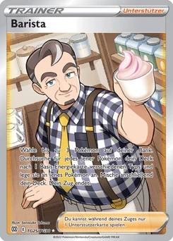 Pokémon-Karte Barista TG25