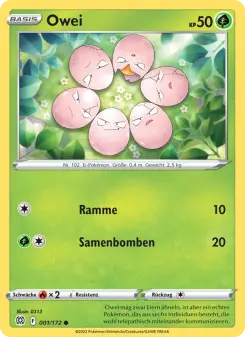 Pokémon-Karte Owei 001/172