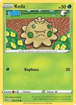 Pokémon-Karte Knilz 003/172