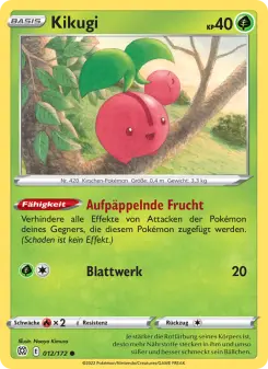 Pokémon-Karte Kikugi 012/172