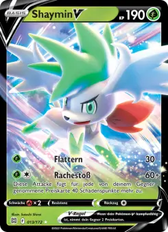 Pokémon-Karte Shaymin V 013/172