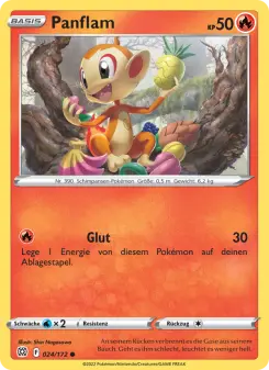 Pokémon-Karte Panflam 024/172