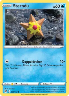 Pokémon-Karte Sterndu 030/172